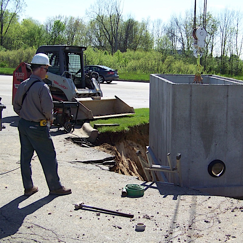 Bush Concrete products, Inc. Muskegon Michigan precast concrete manufacturing our people